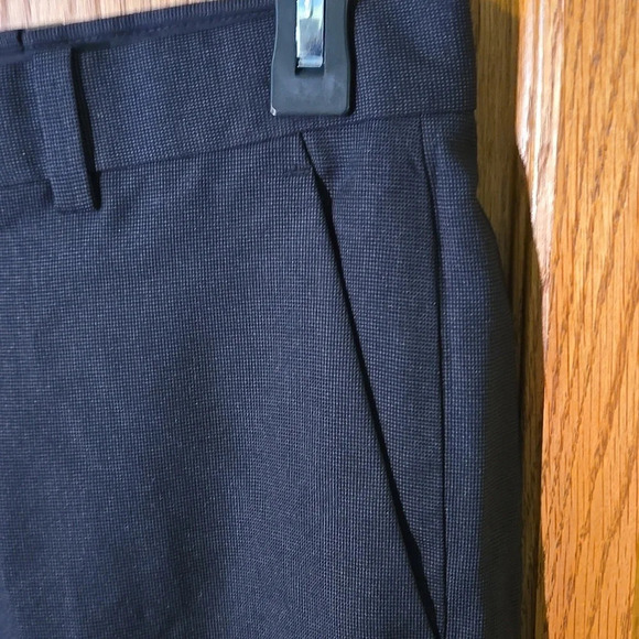 Savane Flat Front Straight Leg Black Dress Pants Men's Washable size 32X30 - Picture 4 of 13